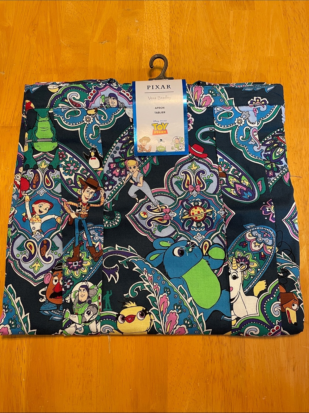 Vera Bradley Pixar Toy Story Andy’s Room Apron NWT
